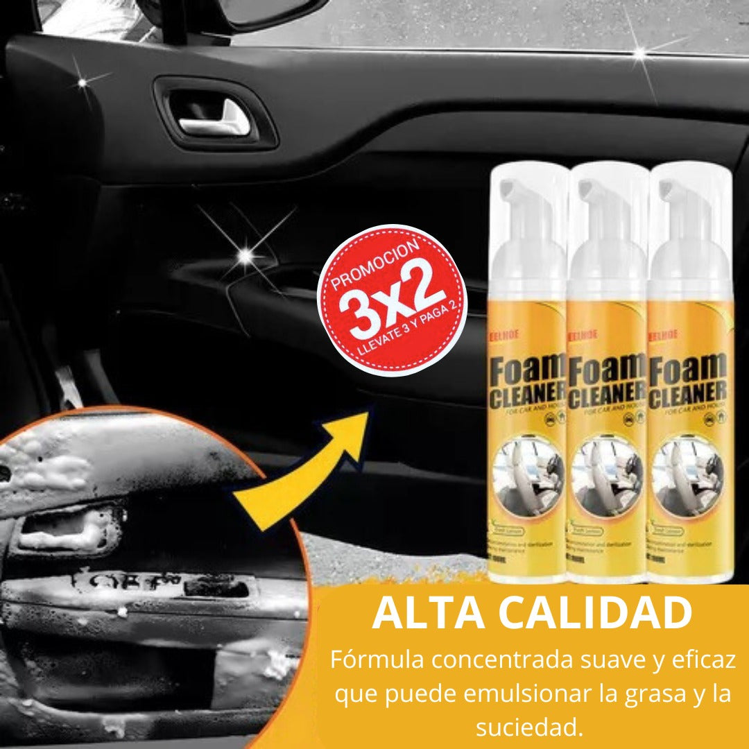 FOAM CLEANER – ESPUMA MULTIUSOS - ¡PAGUE 2 Y LLEVE 3!