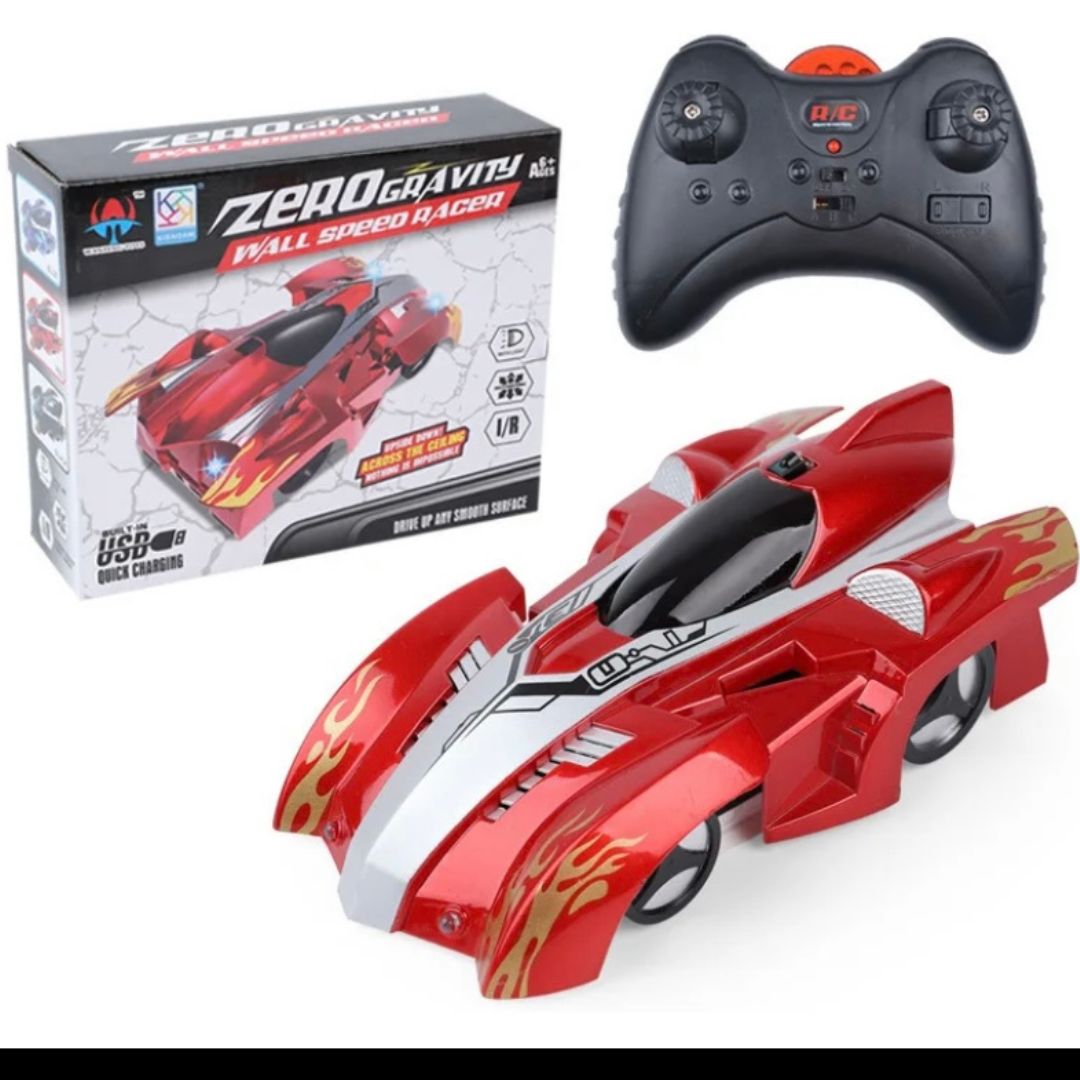 increible carro a control remoto trepa paredes