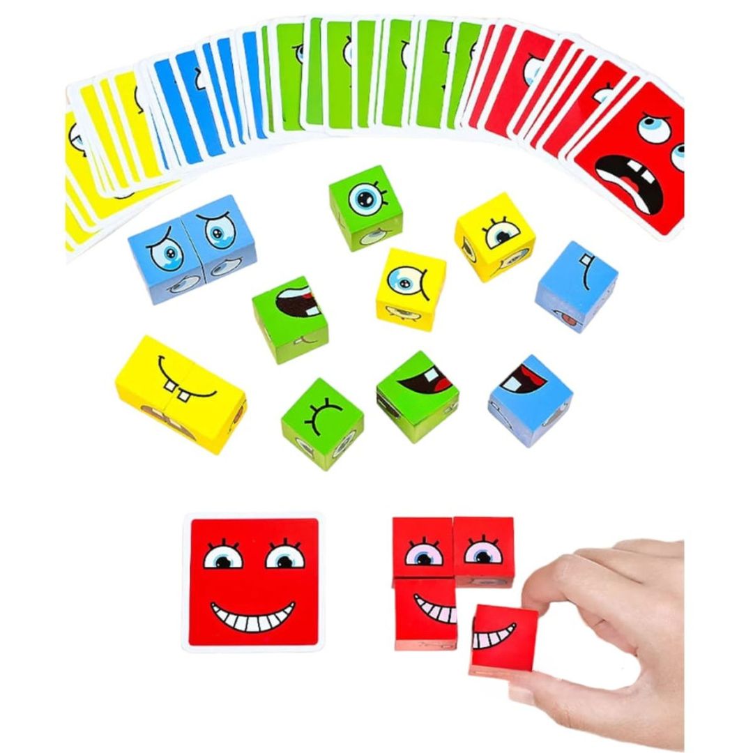 Increible Face Change Cube Aprende Jugando