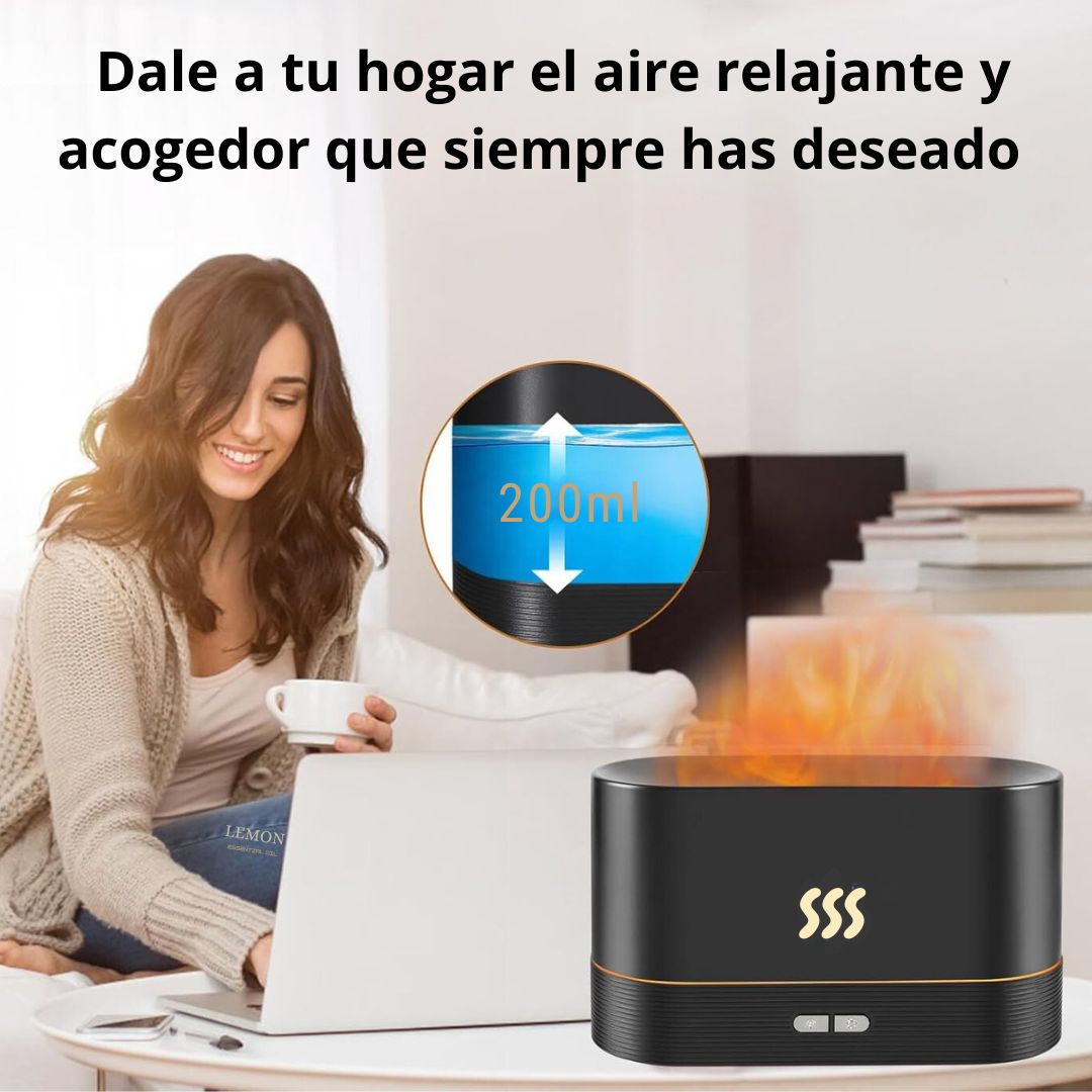 Humificador Difusor De Chimenea + 1 esencia