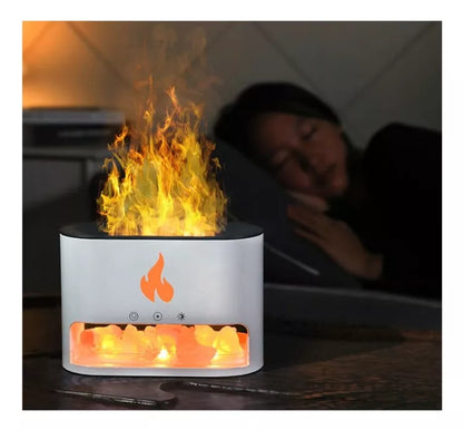 Expectacular Difusor de Aroma con llama de fuego