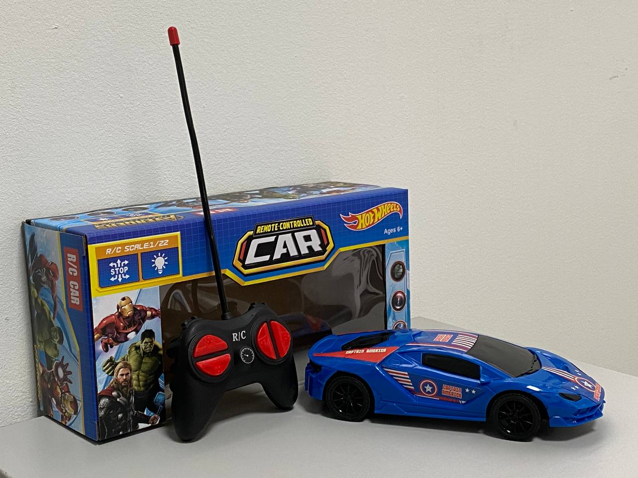 Expectacular Carro a Control Remoto de Heroes