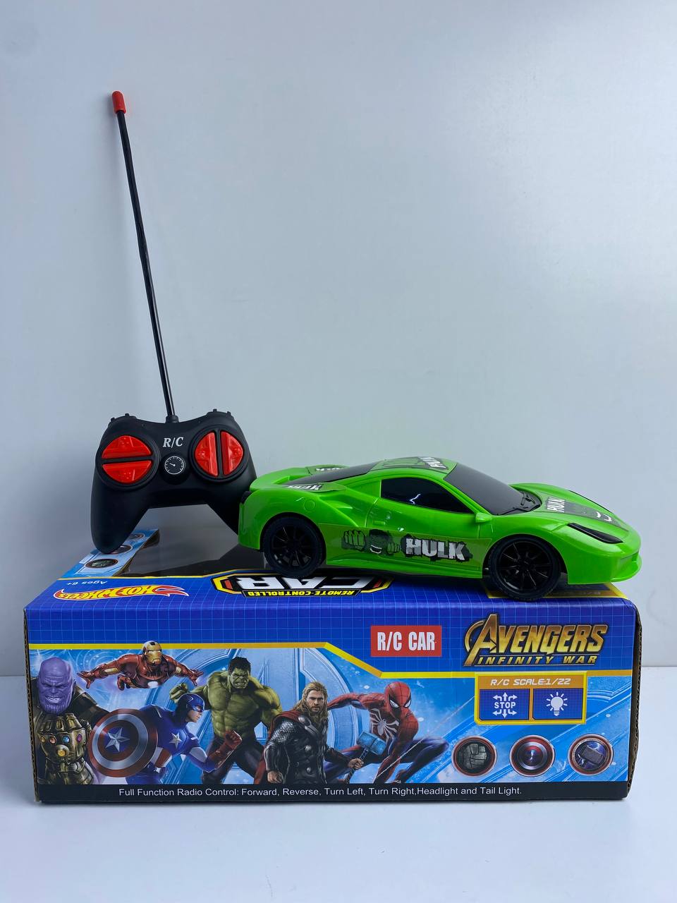 Expectacular Carro a Control Remoto de Heroes