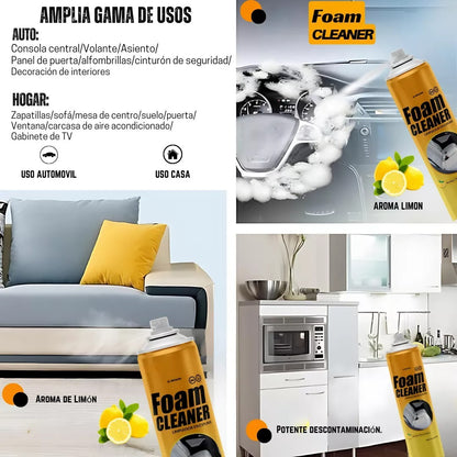 FOAM CLEANER – ESPUMA MULTIUSOS - ¡PAGUE 2 Y LLEVE 3!