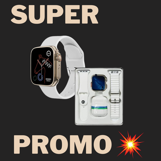 💥Combo Smartwatch I8 Ultra Big 20 Audi💥