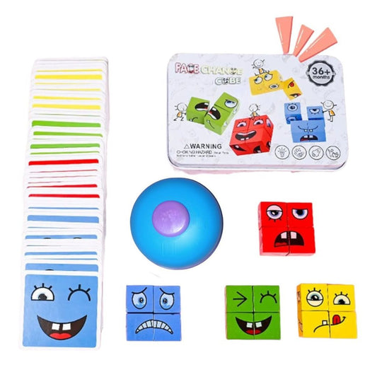 Increible Face Change Cube Aprende Jugando